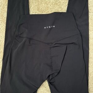 NVGTN Black solid seamless Leggings